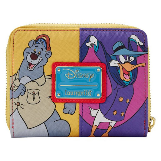 DISNEY AFTERNOON CARTOONS SCROOGE MCDUCK EXCLUSIVE FUNKO LOUNGEFLY ZIP AROUND WALLET