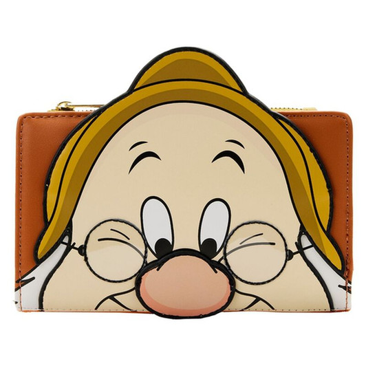 DOC SNOW WHITE AND THE SEVEN DWARFS EXCLUSIVE FUNKO LOUNGEFLY ZIP AROUND WALLET