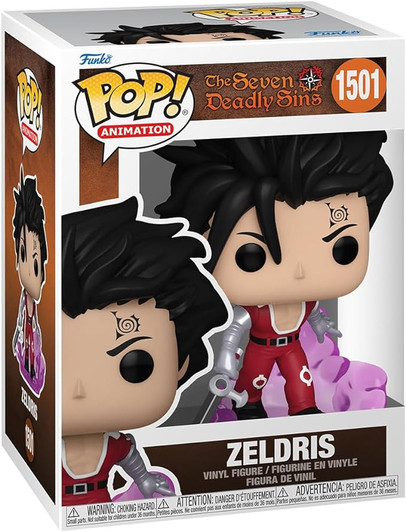 ZELDRIS # 1501 FUNKO POP THE SEVEN DEADLY SINS