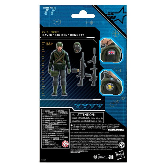 DAVID "BIG BEN" BENNETT NIGHTFORCE EXCLUSIVE G.I. JOE CLASSIFIED SERIES