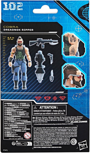 DREADNOK RIPPER G.I. JOE CLASSIFIED SERIES