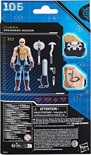 DREADNOK BUZZER G.I. JOE CLASSIFIED SERIES