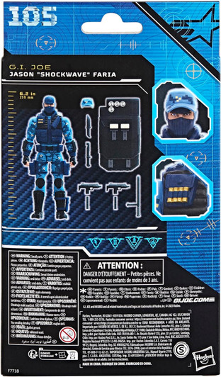 JASON "SHOCKWAVE" FARIA G.I. JOE CLASSIFIED SERIES