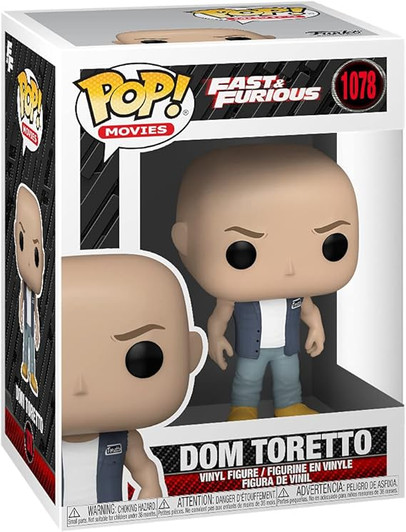 DOM TORETTO # 1078 FUNKO POP FAST & FURIOUS