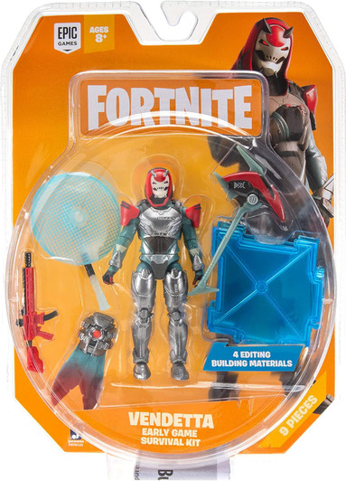 VENDETTA EARLY GAME SURVIVAL KIT FORTNITE FIGURE