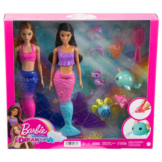 BARBIE DREAMTOPIA MERMAIDS 2 PACK WITH ACCESSORIES