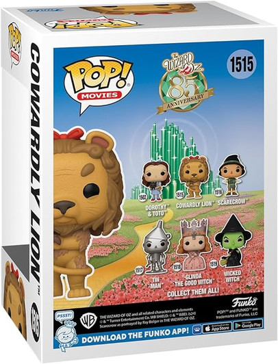 COWARDLY LION # 1515 FUNKO POP THE WIZARDS OF OZ  85TH ANIVERSARY