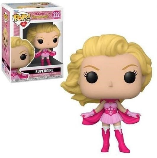 SUPERGIRL # 222 FUNKO POP D.C. BOMBSHELLS BREAST CANCER AWARENESS