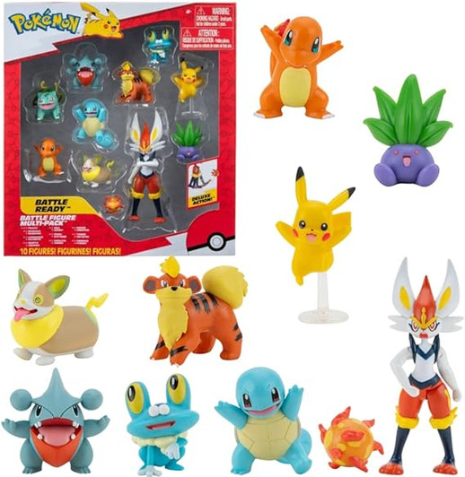 POKE'MON BATTLE FIGURE MULTI-PACK WITH DELUXE ACTION