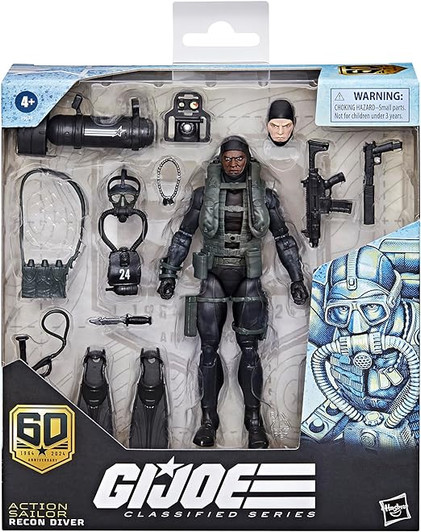 G.I. JOE CLASSIFIED SERIES 60TH SAILOR DIVER ACTION FIGURE