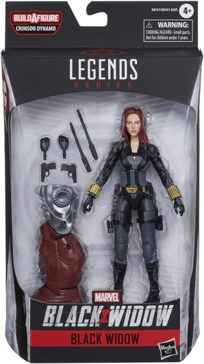 BLACK WIDOW MARVEL LEGENDS SERIES BAF CRIMSON DYNAMO