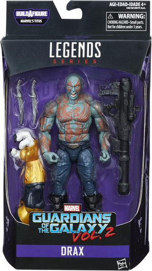 DRAX GUARDIANS OF THE GALAXY VOL.2 MARVEL LEGENDS SERIES BAF TITUS