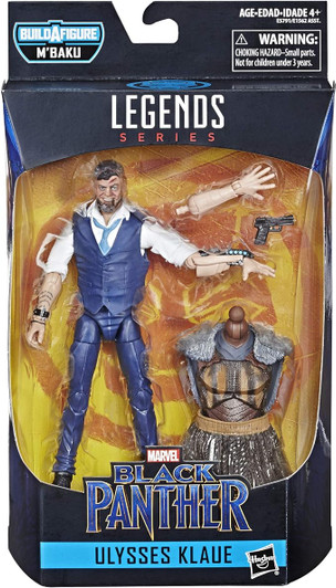 ULYSSES KLAUDE BLACK PANTHER MARVEL LEGENDS SERIES BAF M'BAKU