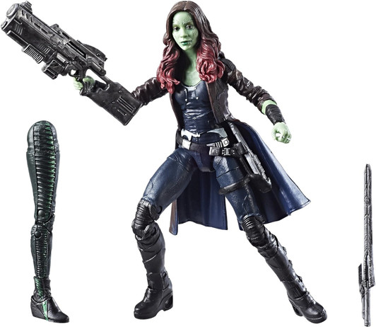 GAMORA GAURDIANS OF THE GALAXY VOL.2 MARVEL LEGENDS SERIES BAF MANTIS