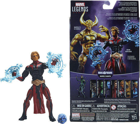 ADAM WARLOCK COSMIC PROTECTOR GAURDIANS OF THE GALAXY VOL.2 MARVEL LEGENDS SERIES BAF MANTIS