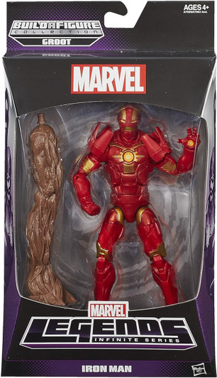 IRON MAN MARVEL LEGENDS INFINITE SERIES BAF GROOT