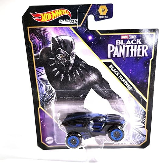 BLACK PANTHER MARVEL STUDIOS WAKANDA FOREVER BLACK PANTHER HOT WHEELS