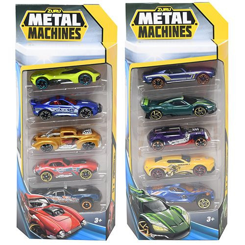 ZURU METAL MACHINES 5 PK ASST.
