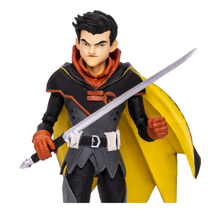 ROBIN GOLD LABEL UNMASKED (DAMIAN WAYNE) INFINITE FRONTIER MCFARLANE DC MULTIVERSE