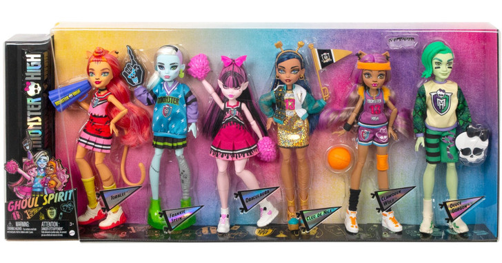 GHOUL SPIRIT MONSTER HIGH 6 PACK 2022