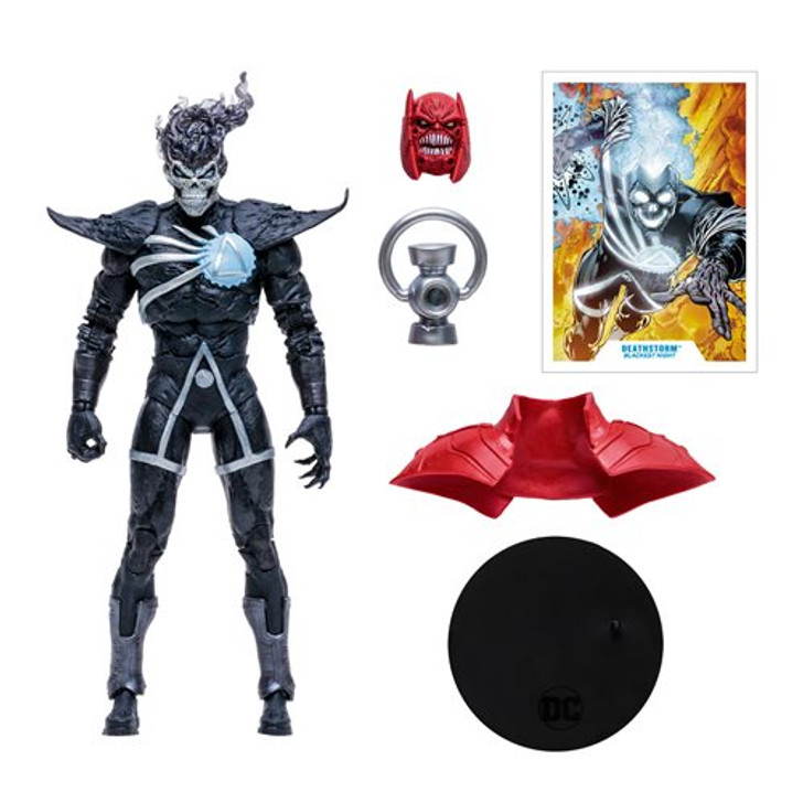 DEATHSTORM BLACKEST NIGHT MCFARLANE DC MULTIVERSE