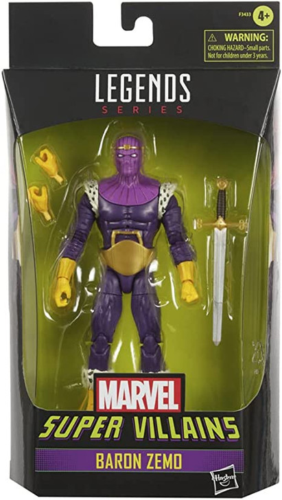 BARON ZEMO SUPER VILLIANS EXCLUSIVE MARVEL LEGENDS