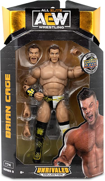 BRIAN CAGE #74 AEW UNRIVALED SERIES 9