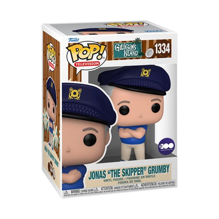JONAS "THE SKIPPER" GRUMBY #1334 GILLIGAN'S ISLAND FUNKO POP