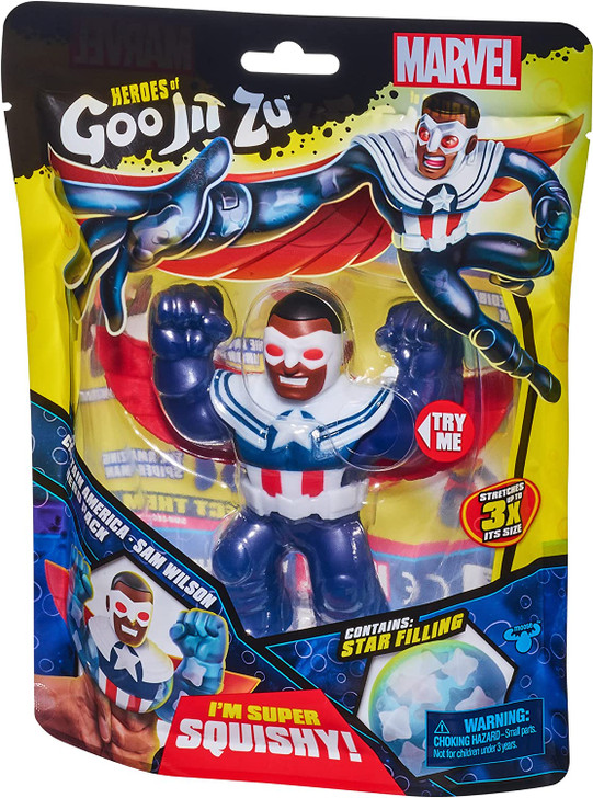 CAPTAIN AMERICA SAM WILSON HERO PACK GOO JIT ZU STAR FILLING