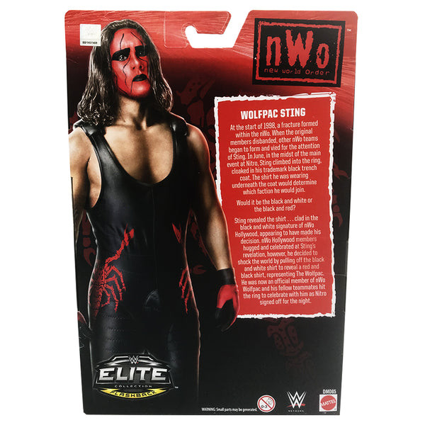STING NWO WOLFPACK WWE ELITE EXCLUSIVE