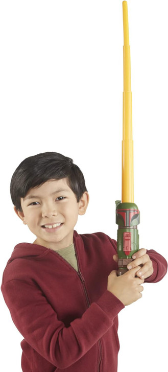 BOBA FETT LIGHTSABER SQUAD YELLOW