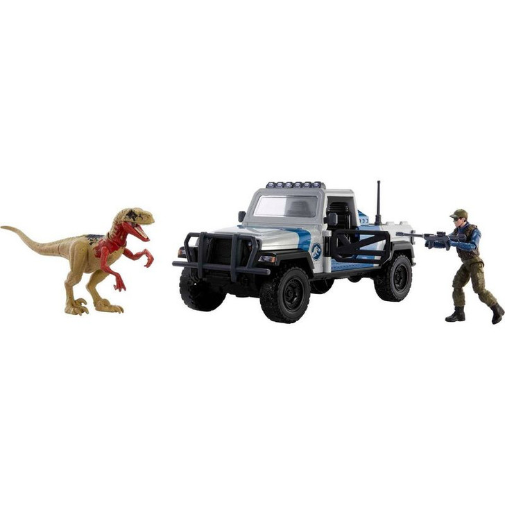 JURASSIC WORLD SEARCH AND SMASH TRUCK SET 