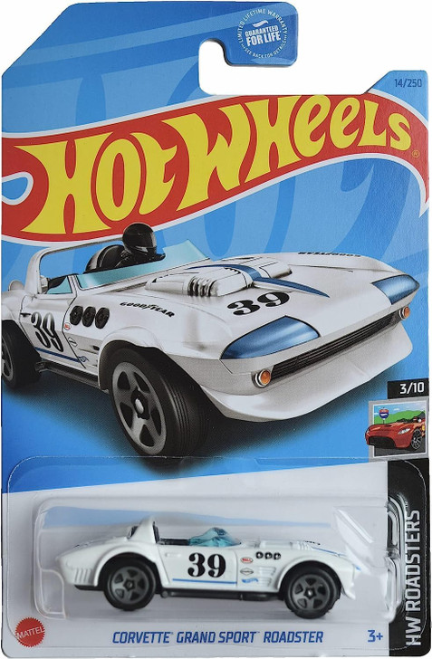 CORVETTE GRAND SPORT ROADSTER WHITE HW ROADSTERS 3/10 2023