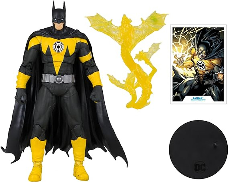 BATMAN SINESTRO CORPS D.C. MULTIVERSE GOLD LABEL