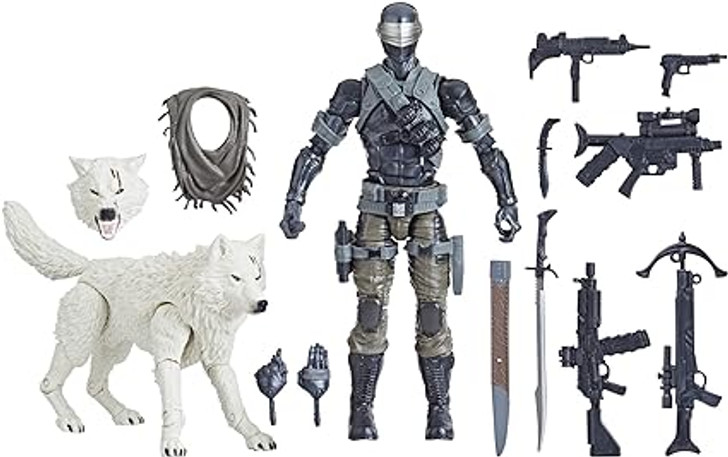 G.I. JOE WOLF CLASSIFIED SERIES SNAKE EYES & TIMBER ACTION FIGURE # 52