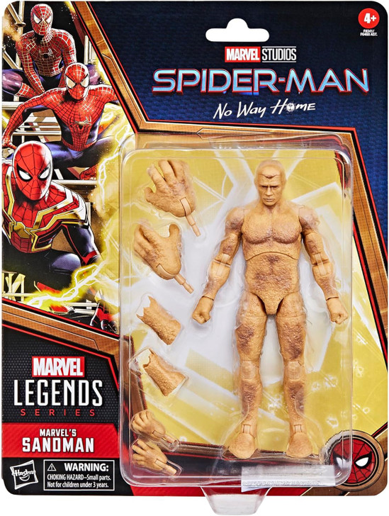 SANDMAN SPIDER-MAN NO WAY HOME MARVEL LEGENDS