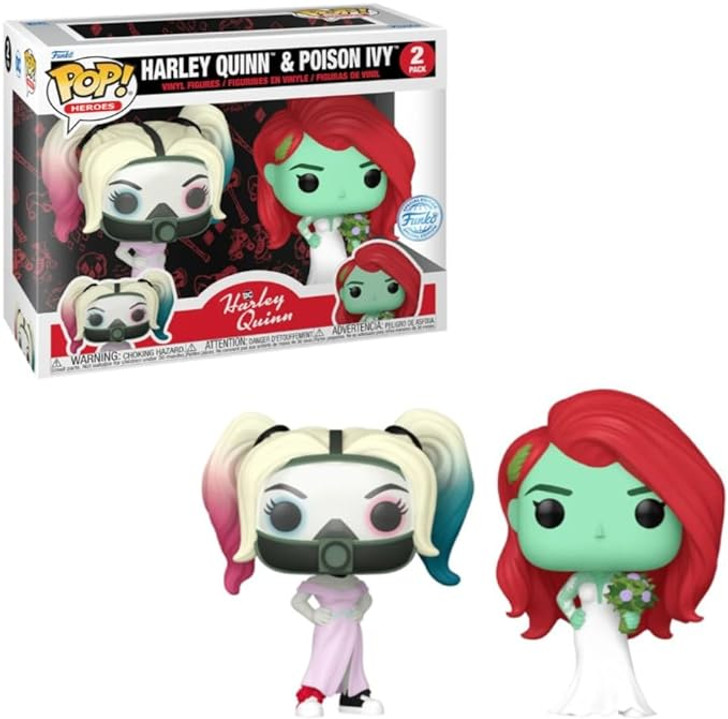 HARLEY QUINN & POISION IVY 2 PACK FUNKO POP SPECIAL EDITION