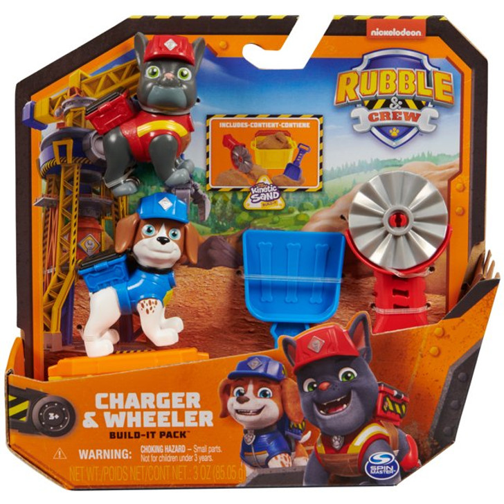 CHARGER & WHEELER MIX BUILD-IT PACK PAW PATROL