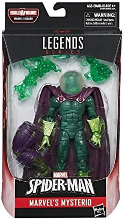 MYSTERIO SPIDER-MAN MARVEL LEGENDS SERIES BAF MARVEL'S LIZARD