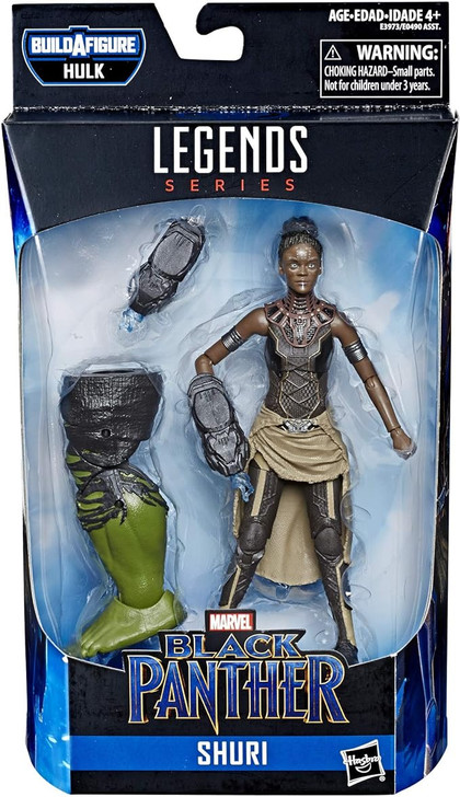 SHURI BLACK PANTHER MARVEL LEGENDS SERIES BAF HULK