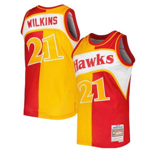 Atlanta Hawks Dominique Wilkins Red Hardwood Classics 1986-87