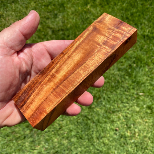 Business Card Case Hawaiian Koa