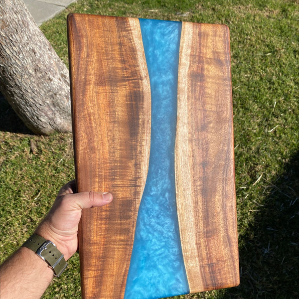Hawaiian Koa hybrid Serving Board HKB-12