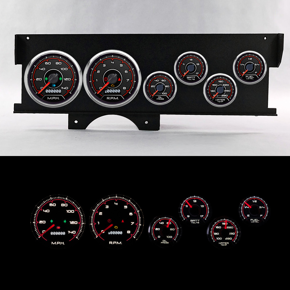 DASHゴールドブリューシステム 70-72 MALIBU SWEEP DASH CFR RED - New Vintage USA
