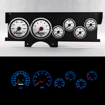 70-72 MALIBU SWEEP DASH PERFORMANCE II WHT