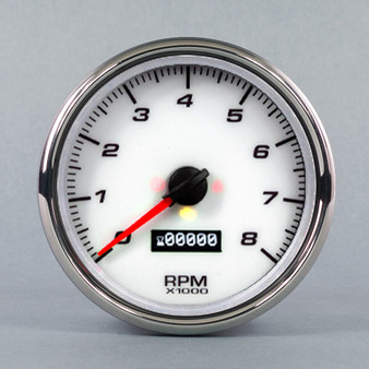 4-3/8" TACHOMETER 8K WHT 4-3/8" TACHOMETER 8K WHT