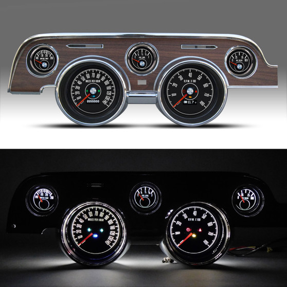 67-8 MUSTANG WIRED M153-SERIES WOODGRAIN
