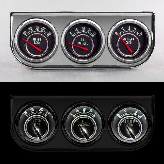 WOODWARD BLACK SERIES 3-GAUGE POWER PACK