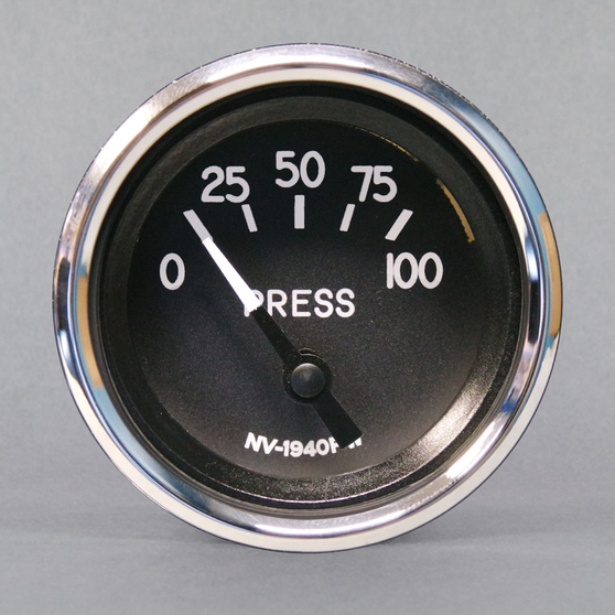 1940 SERIES OIL PRESSURE BLK 2-1/16"