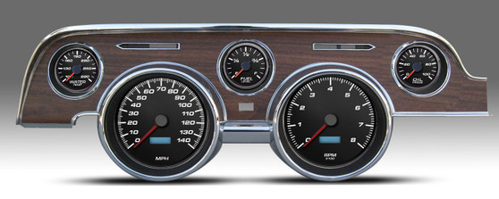 direct fit 67 68 mustag aftermarket dash gauges kits instruments
